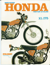 Honda XL 175 Service Manual