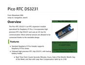 PICO RTC DS3231 User Manual