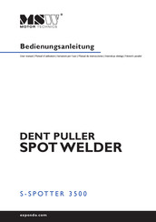 MSW S-SPOTTER 3500 User Manual