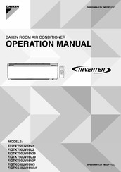 Daikin F/GTKY50UV16V2 Operation Manual