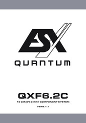 ESX Quantum QXF6.2C Manual