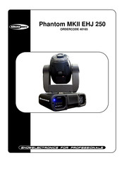SHOWTEC Phantom MKII EHJ 250 Manual