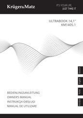 Krüger & Matz KM1405.1 Owner's Manual