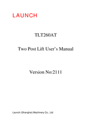 Launch TLT260AT User Manual