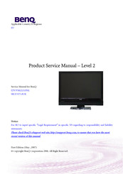 BenQ VM2221 Product Service Manual