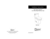 Danze Ziga Zaga DC031321 Installation Instructions Manual