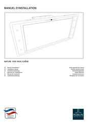 ROBLIN NATURE 1000 CHENE Installation Manual