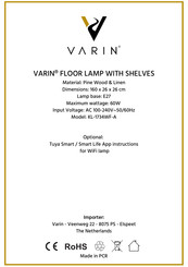 VARIN KL-1734WF-A User Manual