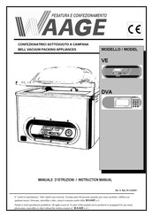 WAAGE VE-2/50 Instruction Manual