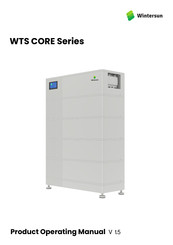Wintersun WTS CORE Series Product Operating Manual