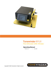 ToneWinder V 1.1 Operating Manual