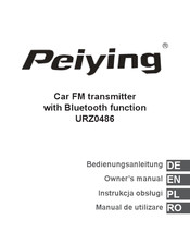 Peiying URZ0486 Owner's Manual