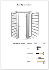 SwedHeat L5050908 Assembly Instructions Manual