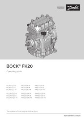 Danfoss BOCK FK20/120 TK Operating Manual