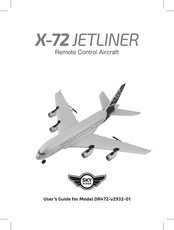 sky rider X-72 JETLINER User Manual