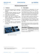 Boreas Technologies BOS1921 Manual