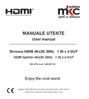 Melchioni MK-SP4 User Manual
