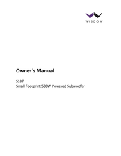 Wisdom S10P Owner's Manual