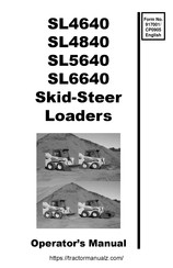 Gehl SL6640 Operator's Manual
