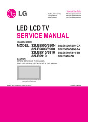 LG 32LE5910-ZB Service Manual