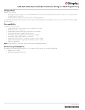 Simplex 4098-9019 Wiring And Programming Manual