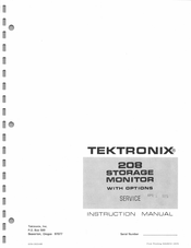 Tektronix 208 Instruction Manual