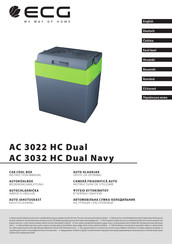 ECG AC 3022 HC Dual Instruction Manual