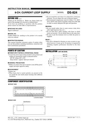 Mg DS-824 Instruction Manual