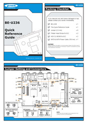 protech prox BE-U236 Quick Reference Manual