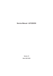 Dell U2722DX Service Manual