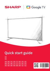 Sharp 55FQ Quick Start Manual