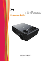 InFocus X9 Reference Manual