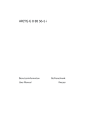 Electrolux ARCTIS G 8 88 50-5 i User Manual