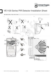 UTC Fire and Security interlogix VE1120-D Installation Sheet