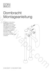 Dornbracht 25 943 360-FF 0050 Installation Instructions Manual
