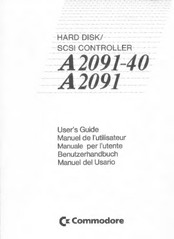 Commodore A2091 User Manual