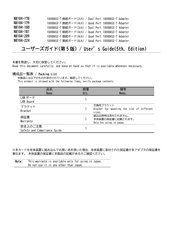 NEC N8104-224 User Manual
