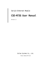 Sollae Systems CSE-M73G User Manual