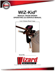 Wizard WIZ-Kid Operating And Service Manual