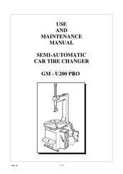 Glomstad Motor GM-U200 PRO Use And Maintenance Manual