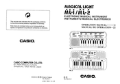 Casio Magical Light ML-1 Operation Manual