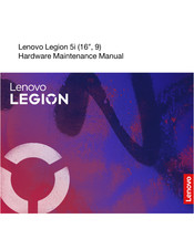 Lenovo Legion 5 16IRX9 D4 Hardware Maintenance Manual