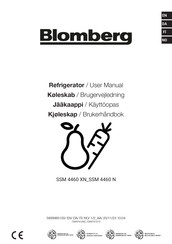 Blomberg SSM 4460 N User Manual