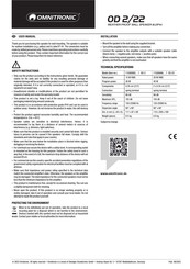 Omnitronic OD-22 User Manual