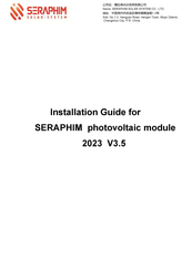 Seraphim SRP-360-6MA-HV Installation Manual