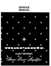 Marantz SM500DC Service Manual