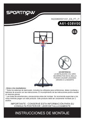 Sportnow A61-038V00 Assembly Instructions Manual