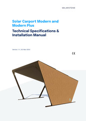 Solarstone Carport Modern Installation Manual