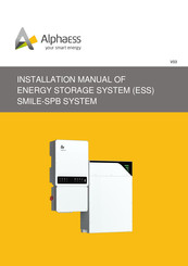 AlphaESS SMILE-SPB7.6-INV Installation Manual