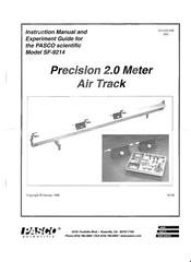 Pasco Scientific Precision 2.0 Instruction Manual And Experiment Manual